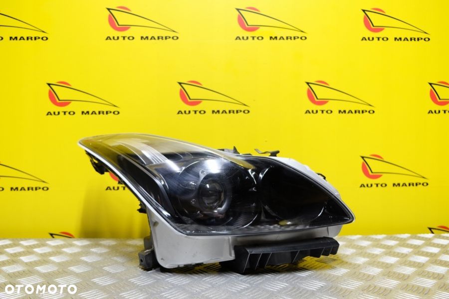 INFINITI G G37 V37 COUPE 2008- REFLEKTOR LAMPA XENON CZARNA R USA - 2