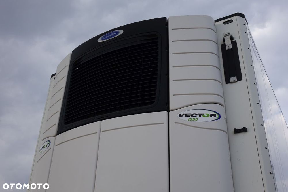 Schmitz Cargobull CHŁODNIA / CARRIER VECTOR 1550 / DOPPELSTOCK / OSIE SCHMITZ / KOSZ PALETOWY / OŚ PODNOSZONA - 9