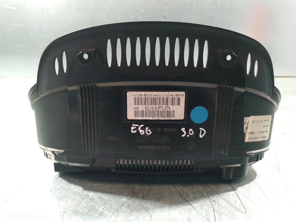 LICZNIK BMW E60 62.11-6974576  110.080.213/486 3.0 D - 7