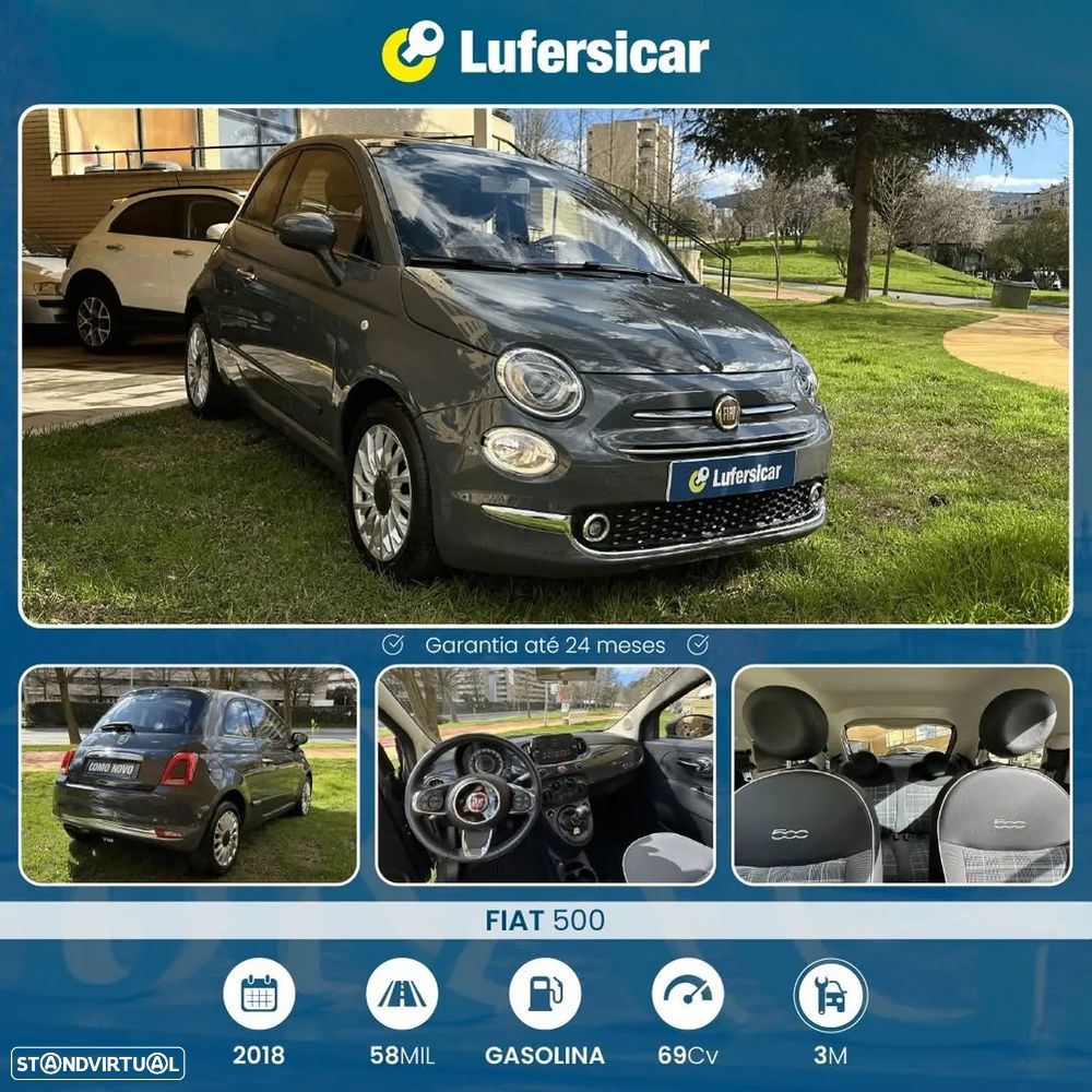 Fiat 500 1.2 Lounge - 1