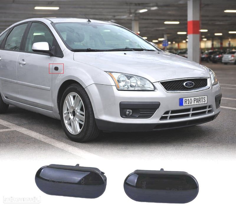 PISCAS LATERAIS LED DINAMICOS ESCURECIDOS VOLKSWAGEN VW SEAT FORD - 1