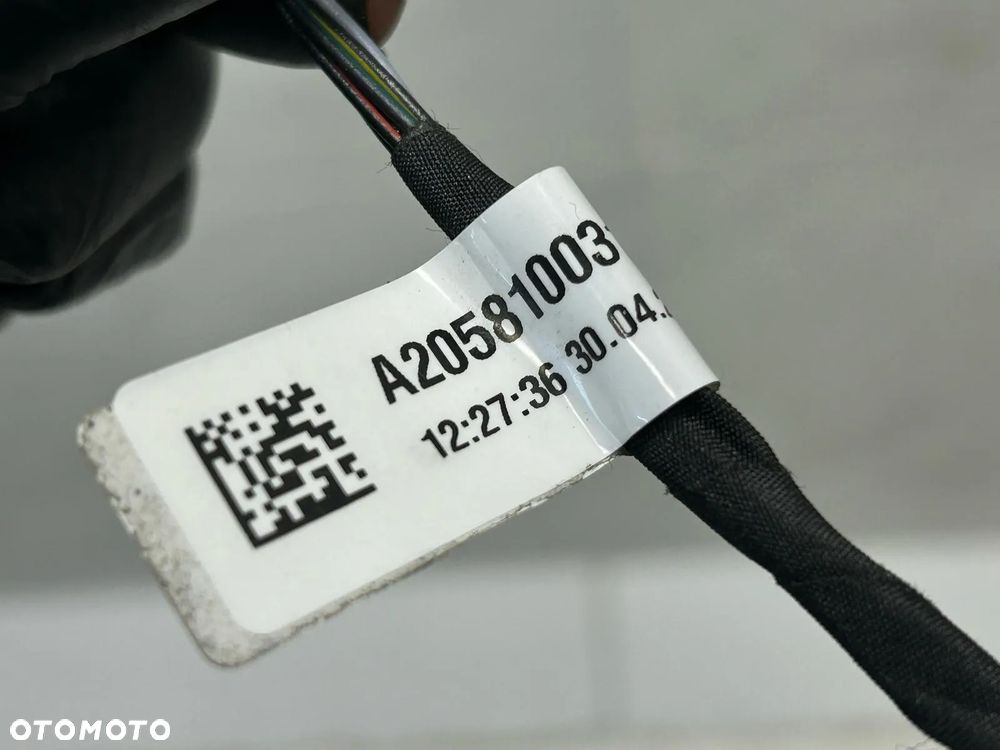 MERCEDES C KLASA W205 LUSTERKO ZEWNĘTRZNE LEWE 7 PIN + 1 PIN ANTENA ASFERYCZNE KOMPLETNE ORYGINAŁ - 19