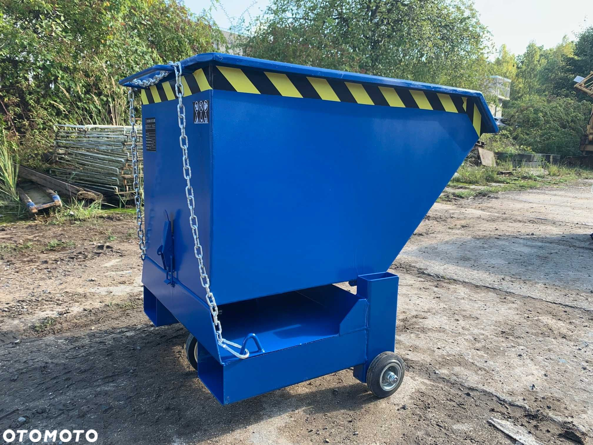 Małe Przestrzenie -Pojemnik Samowyładowczy PMMC 250L.Kontener idealny. - 4