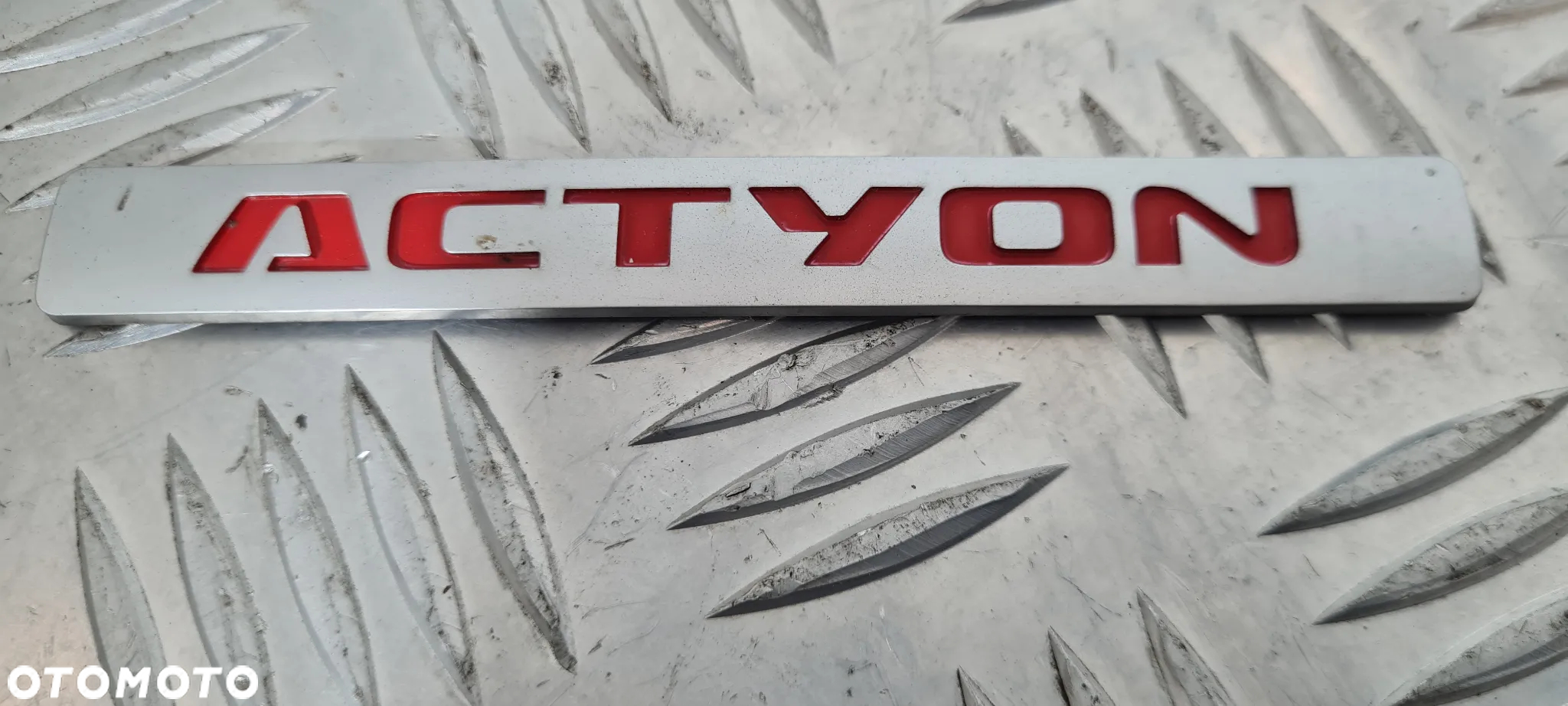 Ssangyong Actyon Sports II Emblemat Znaczek Logo - 5