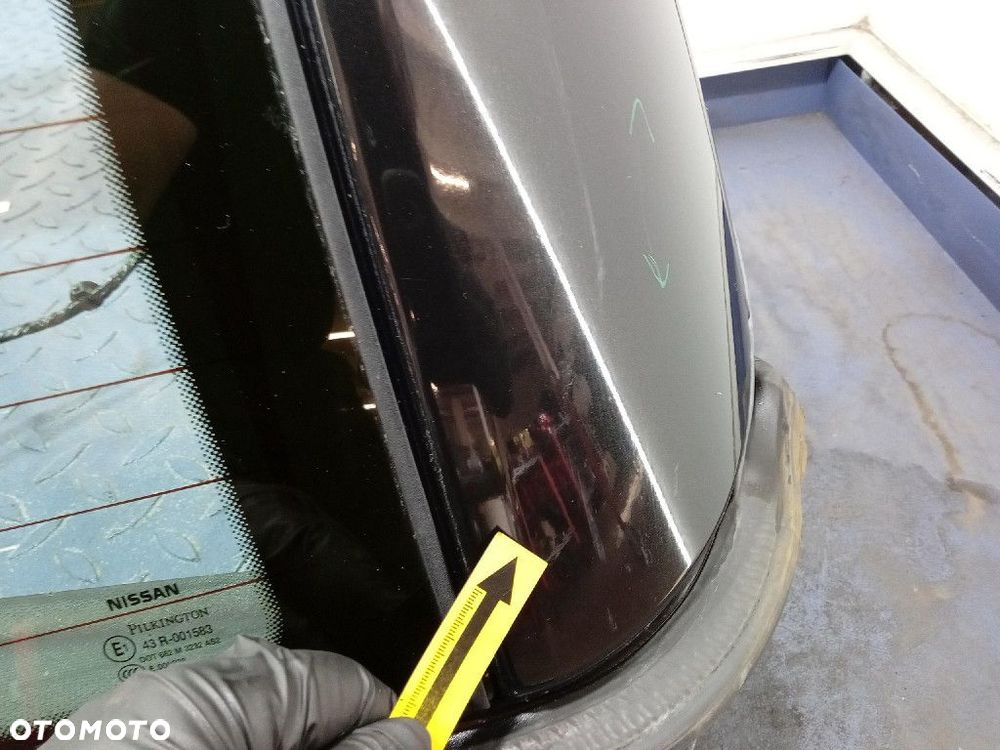 NISSAN MICRA III K12 C+C CABRIO DACH SZYBA TYLNA CZĘŚĆ DACHU - 5