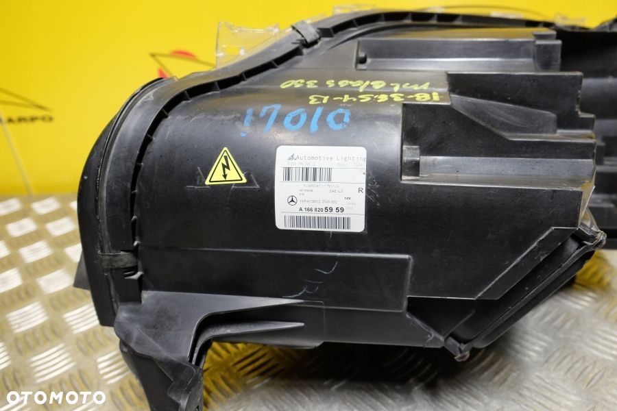 MERCEDES ML W166 2012- REFLEKTOR LAMPA XENON Z LED R USA - 8