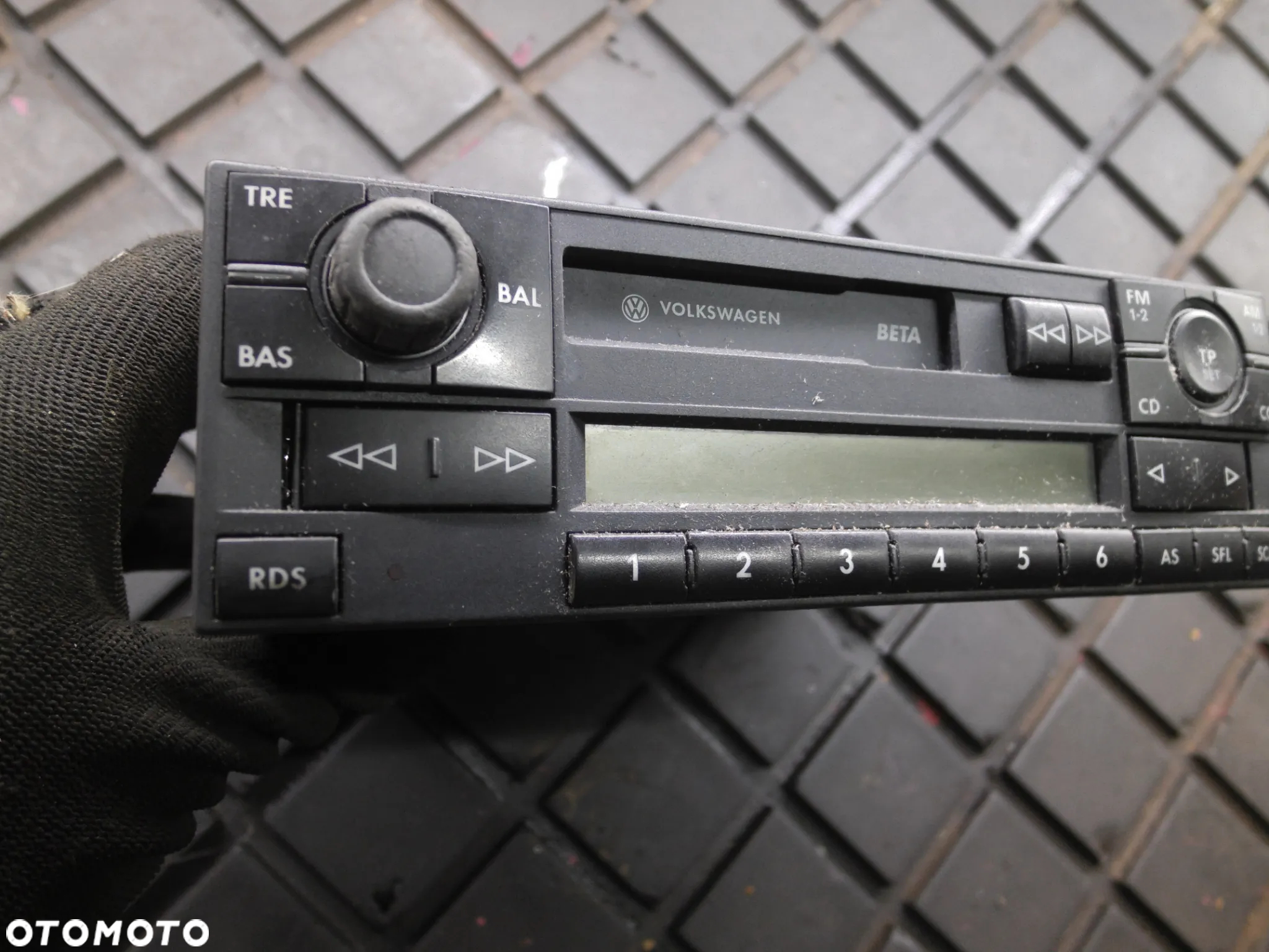RADIO BETA VW GOLF 4 BORA PASSAT 1J0035152E - 2