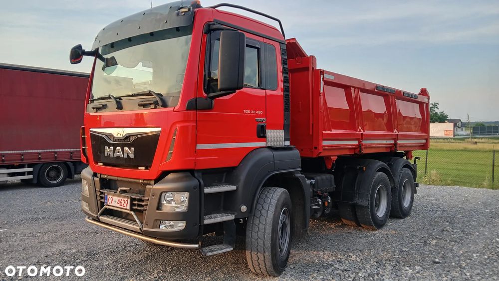 MAN TGS 33.440 33.480 6X4 WYWROTKA MEILLER KIPPER HYDROBURTA  INTARDER - 1