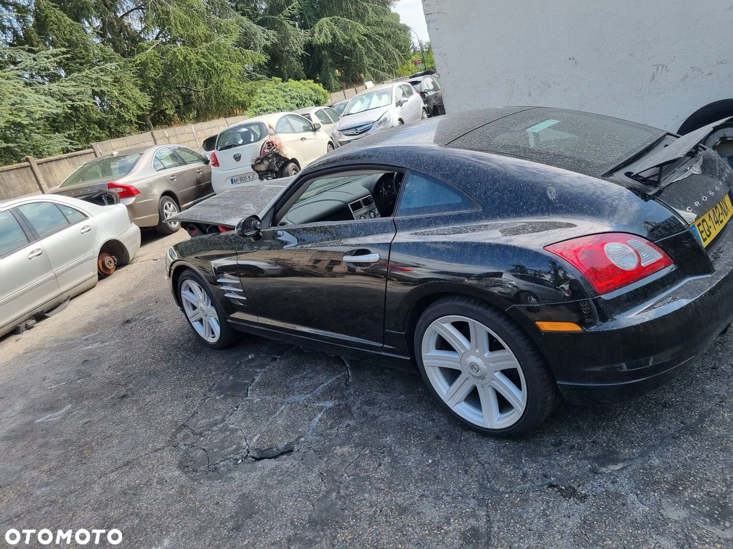 Chrysler CROSSFIRE PAS TYŁ ĆWIARTKA BŁOTNIK TYŁ PRAWY PRÓG SŁUPEK - 9