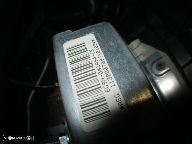Kit Airbags 6M21U042B85 6G9N042A94CE 6G9T14A664BD 7S7T14B056AC 0285010157 606639200 606637800 FORD MONDEO 4 2007 2.0TDCI 140CV 4P CINZA PRETO Tablier E Airbag Do Condutor Danificados - 12
