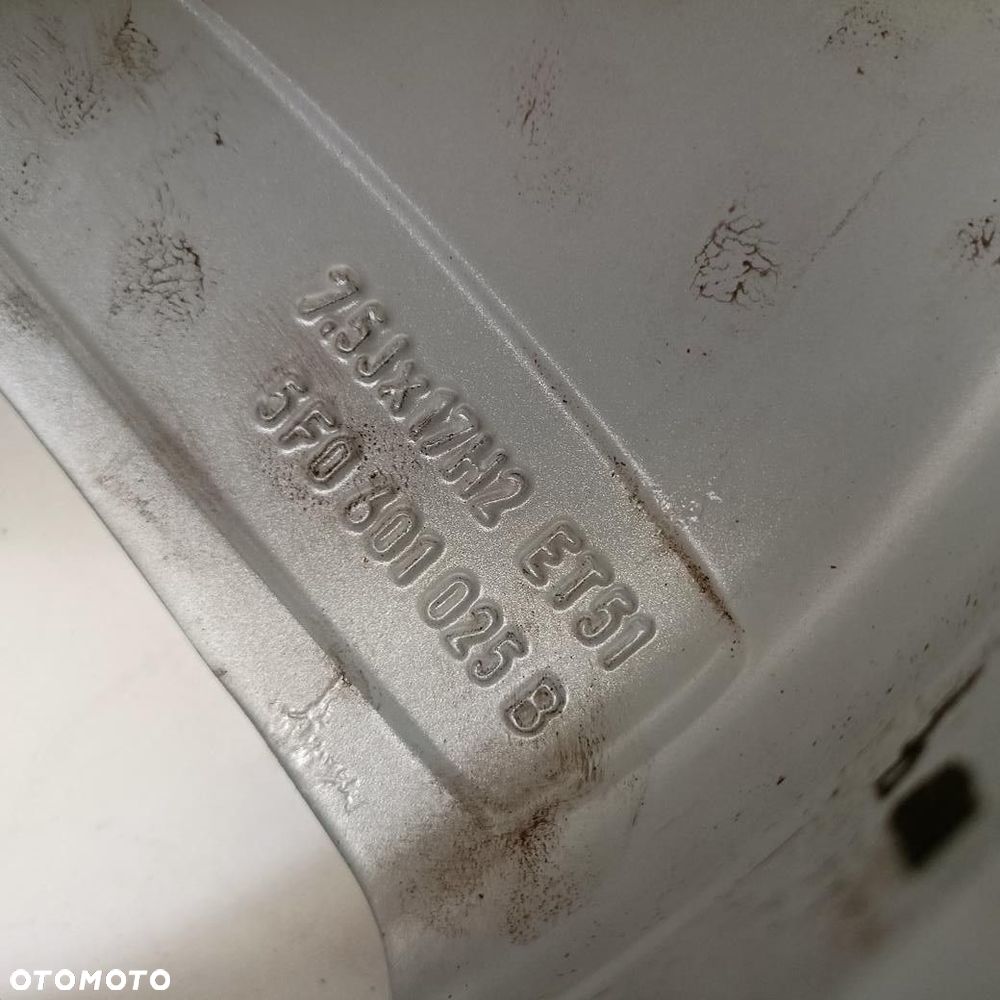 Alufelgi 5x112 17 Seat Leon 5F0601025 4szt (F596) - 8
