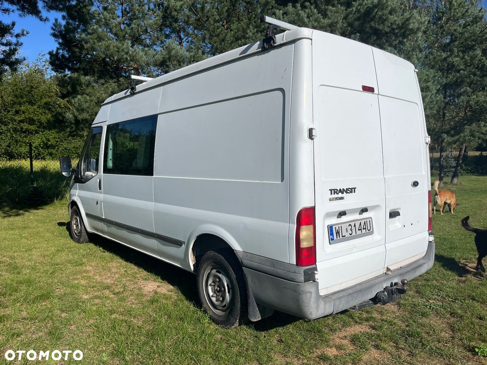 Ford Transit 2.2 L3H2 6-7 osób brygadowka 7 miejsc doka dubel kabina jak sprinter ducato - 3