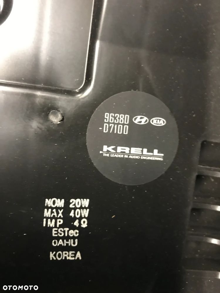Głośnik subwoofer Hyundai Tucson III KRELL - 3