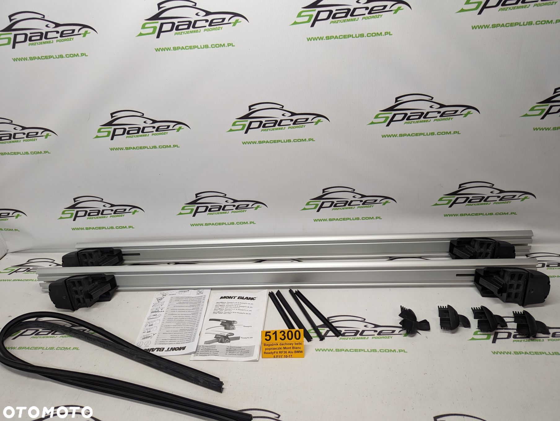Bagażnik dachowy bazowy belki poprzeczki Mont Blanc ReadyFit RF36 Alu BMW 5 F11' 10-17. G31 17- - 5