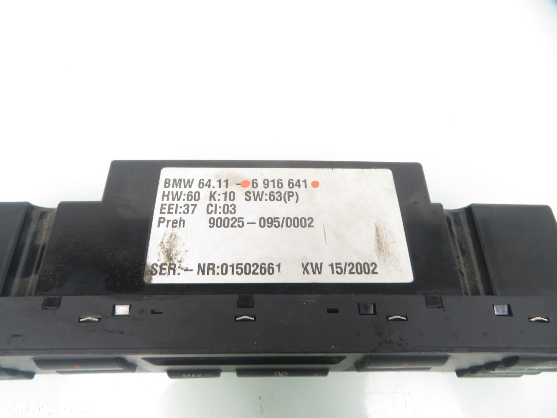 KLIMATRONIK BMW E39 6916641 - 4