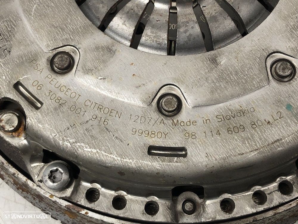 Volante Bi-massa Usado PEUGEOT 2008 (CU_) 1.2 THP 110 | 01.15 -  REF. MOTOR HN02 - 4