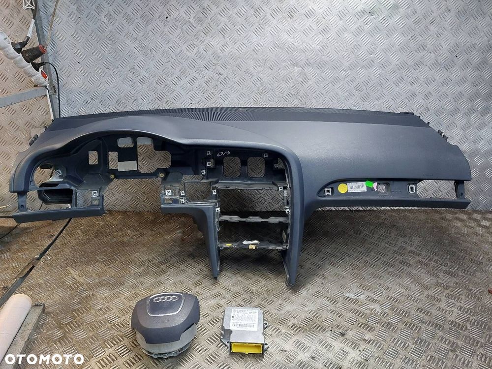 ZESTAW AIRBAG KOKPIT DESKA MODUŁ PODUSZKI AUDI A6 C6 4F0959655B - 1