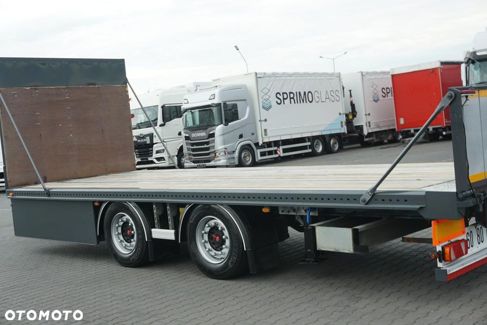 Fruehauf TANDEM / PLATFORMA / DŁ. 7,3 M - 20