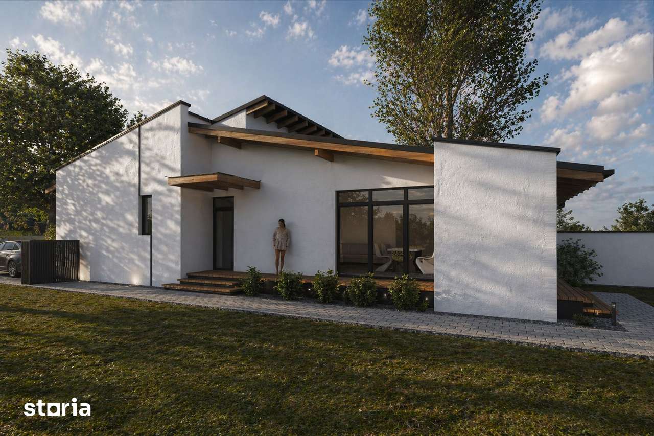 Duplex pe parter –  teren generos. Comision 0% - Imagine principală: 5/14