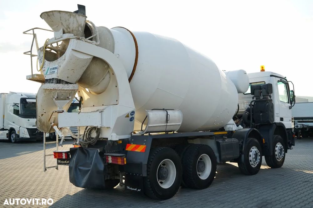 Mercedes-Benz ACTROS 3246 / BETONIERĂ SCHWING STETTER / 8X4 / EPS + AMBREIAJ / JANTE DIN ALIAJ / - 7