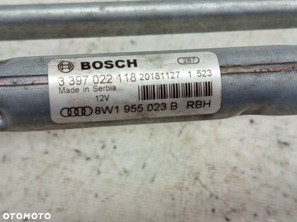 AUDI A4 B9 8W MECHNIAZM WYCIERACZEK 8W1955023B 8W1955119A - 6