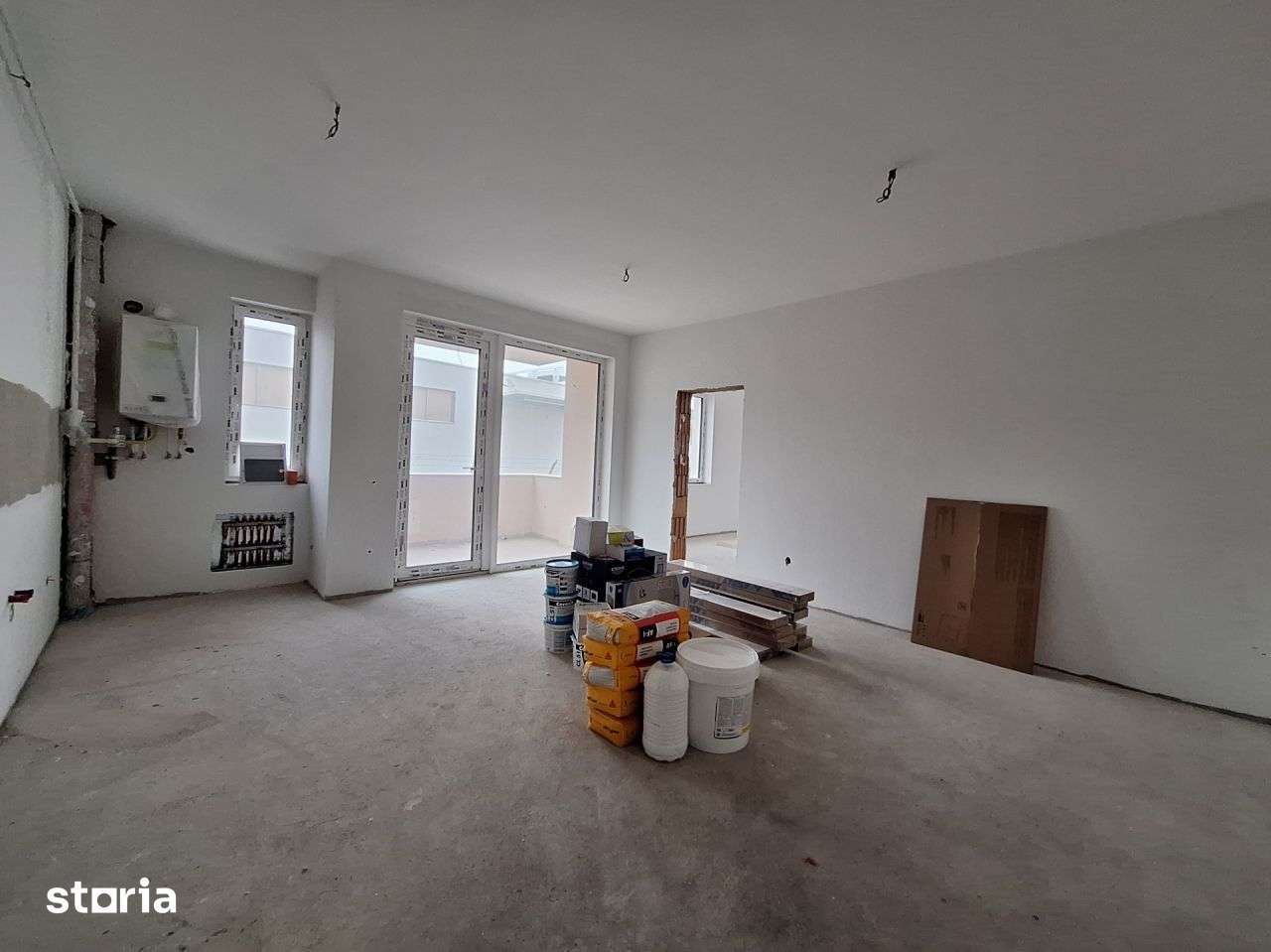 Apartament cu 2 camere, 51 mp, balcon, zona Cetatii — fotografia 3