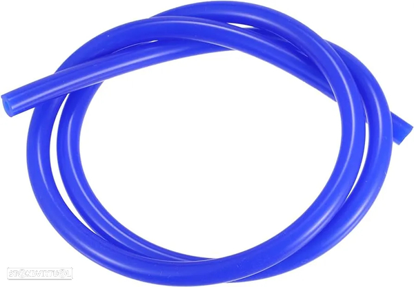 Tubo de Vácuo Silicone - 8mm Azul
