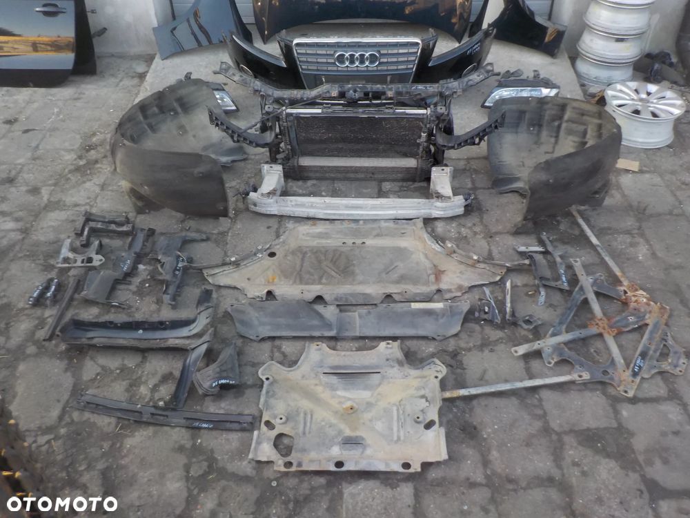 AUDI A5 8T CABRIO 2.0 TDI PRZÓD KOMPLETNY MASKA ZDERZAK LAMPY ANGIELSKIE KOLOR LY9B - 10