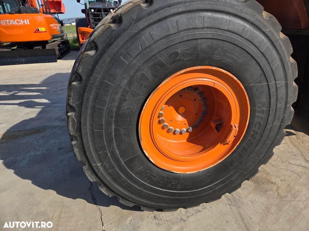 Hitachi ZW310-6, 2020, 6.209ore, CUPA 5mc, CUPLA RAPIDA, virare cu JOYSTICK, Masa operationala 28tone, anv MICHELIN 70%-ok, Gresare automata, camera spate, CANTAR, aer conditionat, STARE FOARTE BUNA, computer romana, posibil leasing 4 ani-PROMOTIE 119.500Eur - 12