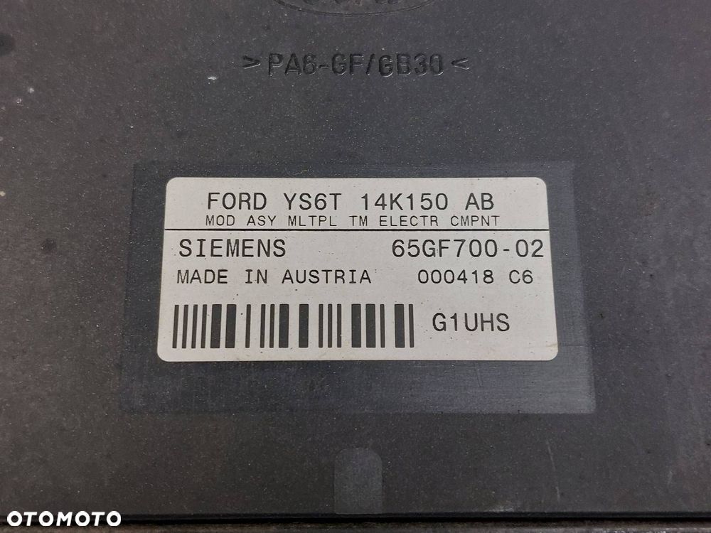 ZESTAW STARTOWY FORD FIESTA MK4 LIFT 1.3 8V XS6F-12A650-AKB - 4