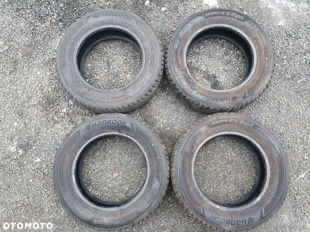 4x OPONA ZIMOWA ZIMÓWKI ZIMOWE  185/65R14 HANKOOK WINTER I*CEPT RS3 W462 86 T 2023r 7,6 mm JAK NOWE - 3