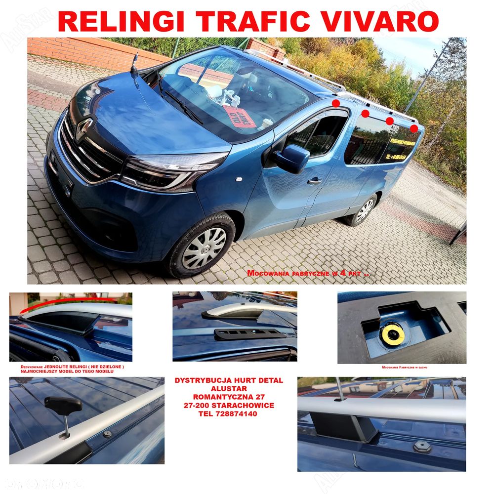 Orurowanie  Trafic Vivaro BusTransport - 9