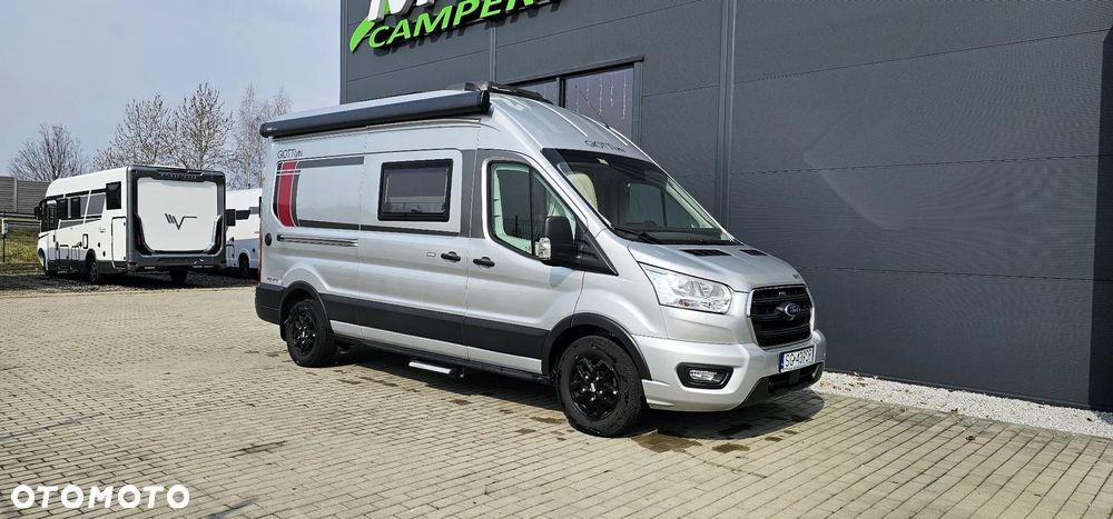 Giottiline GIOTTIVAN 60FT RAPIDO gr. SALON PL Ford Transit SKRZYNIA AUTOMATYCZNA RADIO 2DIN TRUMA DIESEL 4 OSOBOWY - 2