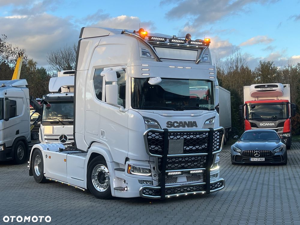 Scania Scania R650 z Niemiec bez EGR tylko SCR pełne wyposażenie FULL AIR V8 - 9