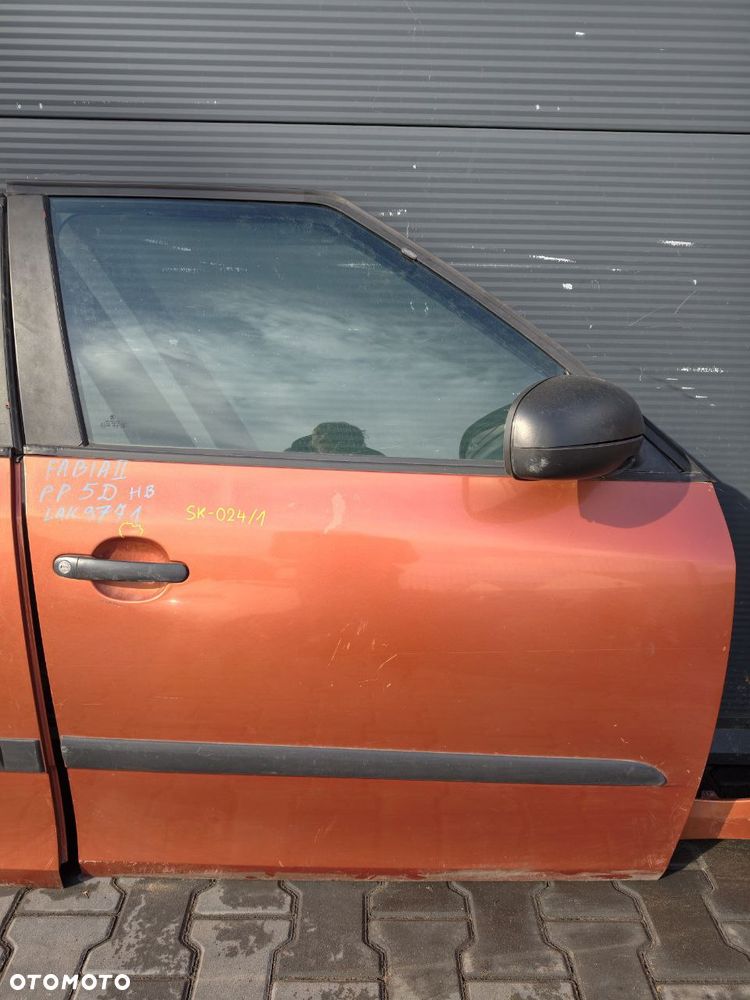 W-wa SKODA FABIA II DRZWI / MASKA / KLAPA / BŁOTNIK / ZDERZAK - 7