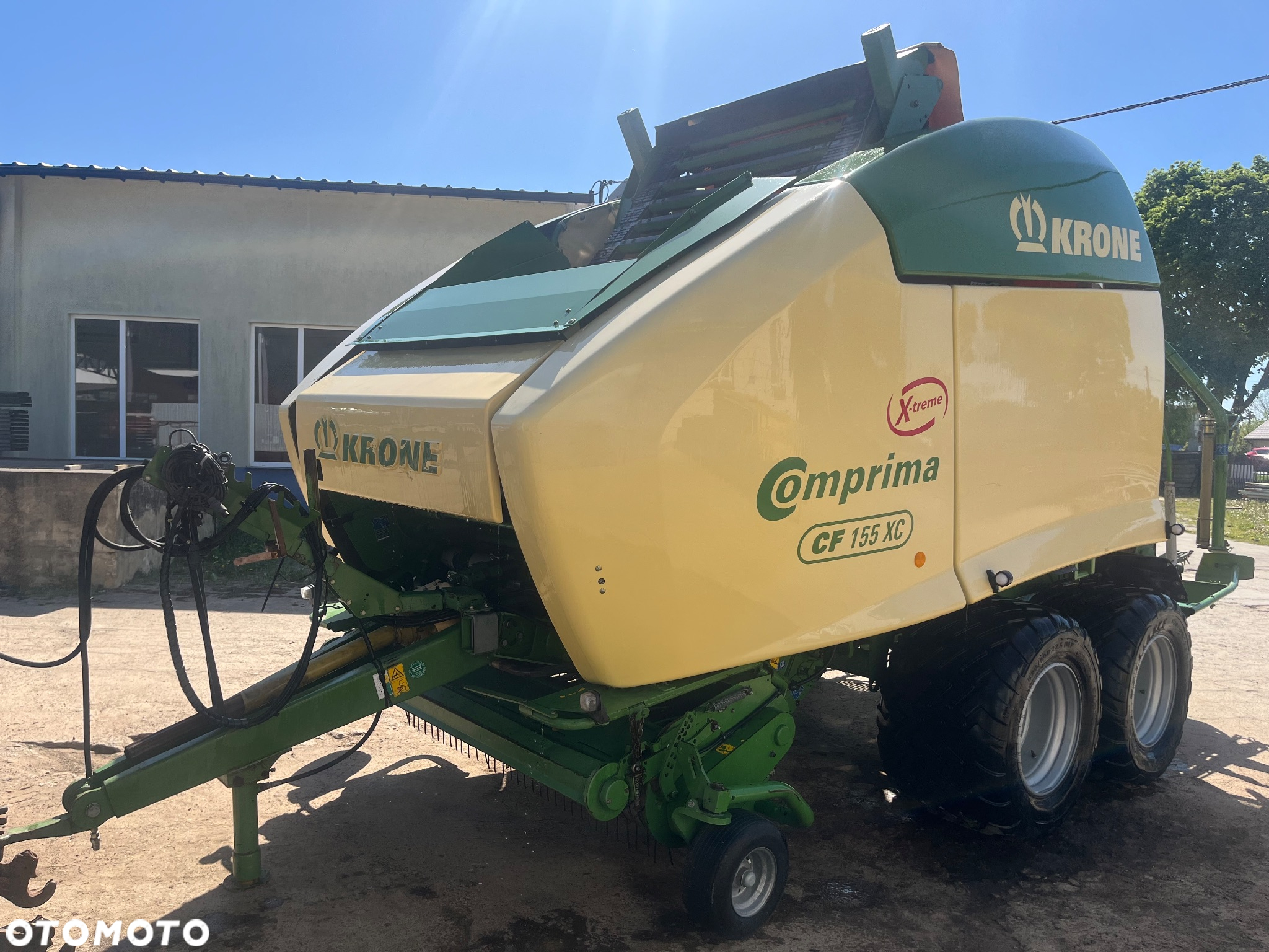 Krone Cf 155 combi xtreme fabrycznie mocniejsza prasa na długie prace w polu - 19