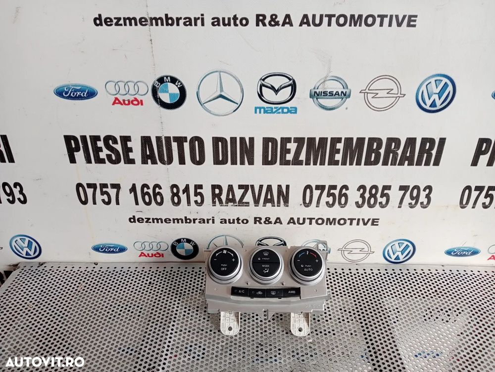 Panou Modul Comenzi Clima Ac Mazda 5  An 2005 -2006-2007-2008-2009-2010 Cod K1900CC30 B07 Factura s - 1