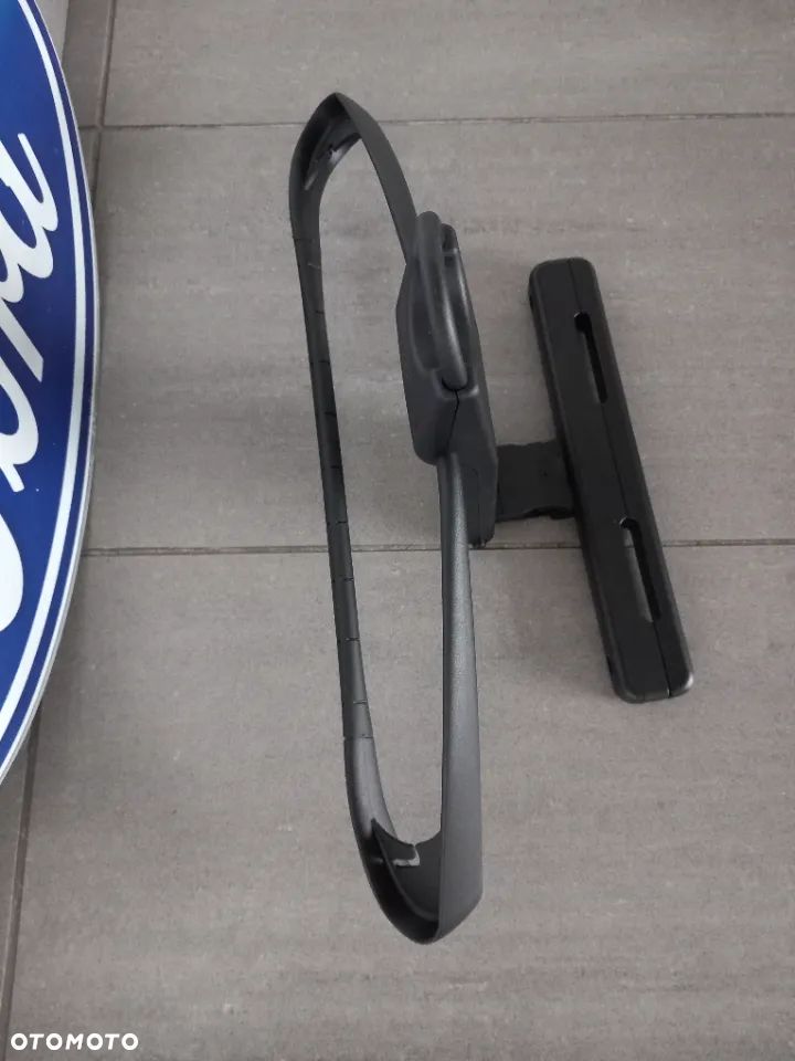 Wieszak Ford na płaszcz z uchwytem do mocowania, czarny matowy 2448529 - 2