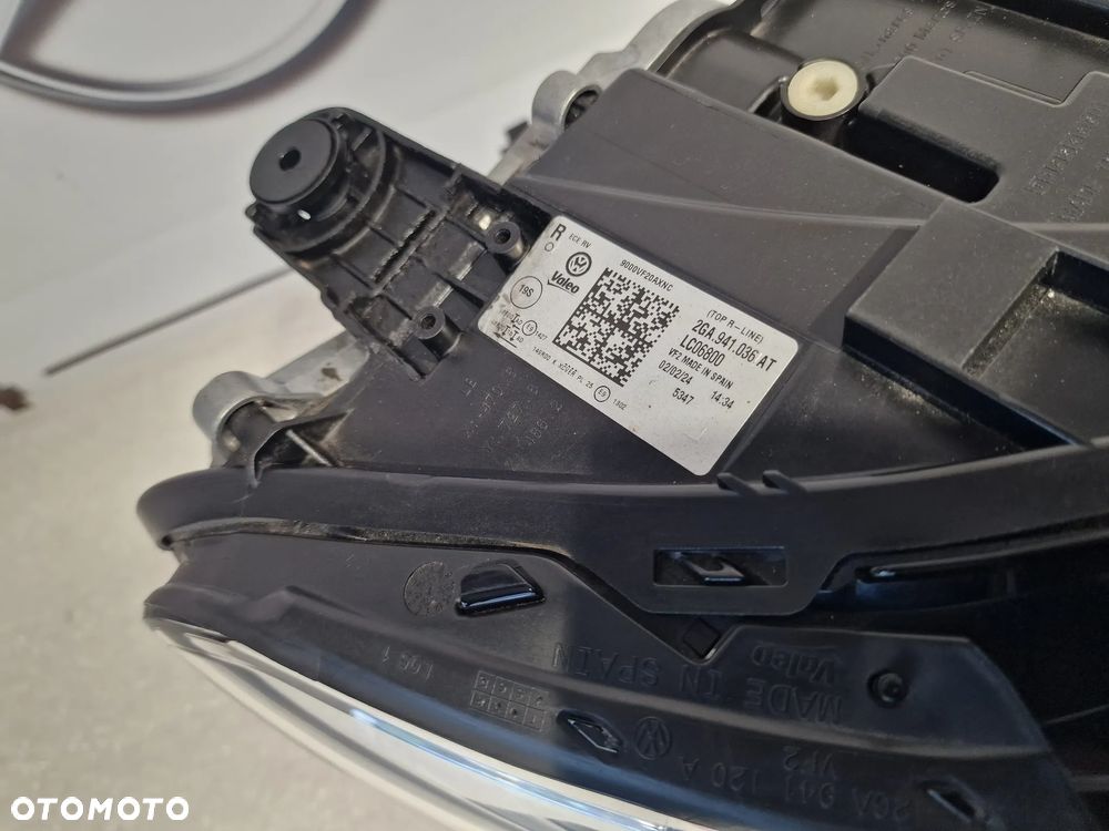 VW T-ROC 2GA LEWA / PRAWA LAMPA PRZEDNIA PRZÓD FULL LED FULLLED FULLED IQ LIGHT , NR 2GA941036AT / 2GA941035AF , NR AUKCJI LPP96 - 4