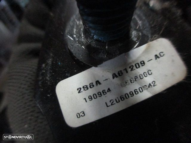 Kit Airbags 6S6AA042B85 6S6AA044H30AC 6S6T14B056LC 5WK43587 2S6AA61209AC 2S6AA61208AC FORD FIESTA 5 FASE 2 2006 1.3I 70CV 5P CINZA ESCURO PRETO - 11