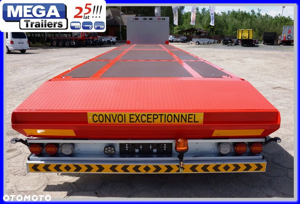 Inny PLATFORMA Mega osie 19,5 BPW, zamki kontenerowe, skos do najazdów !!! - 40