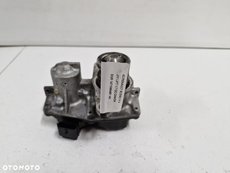 RENAULT SCENIC IV 4 J11 LIFT 1.7 DCI ZAWÓR EGR 147109948R - 3