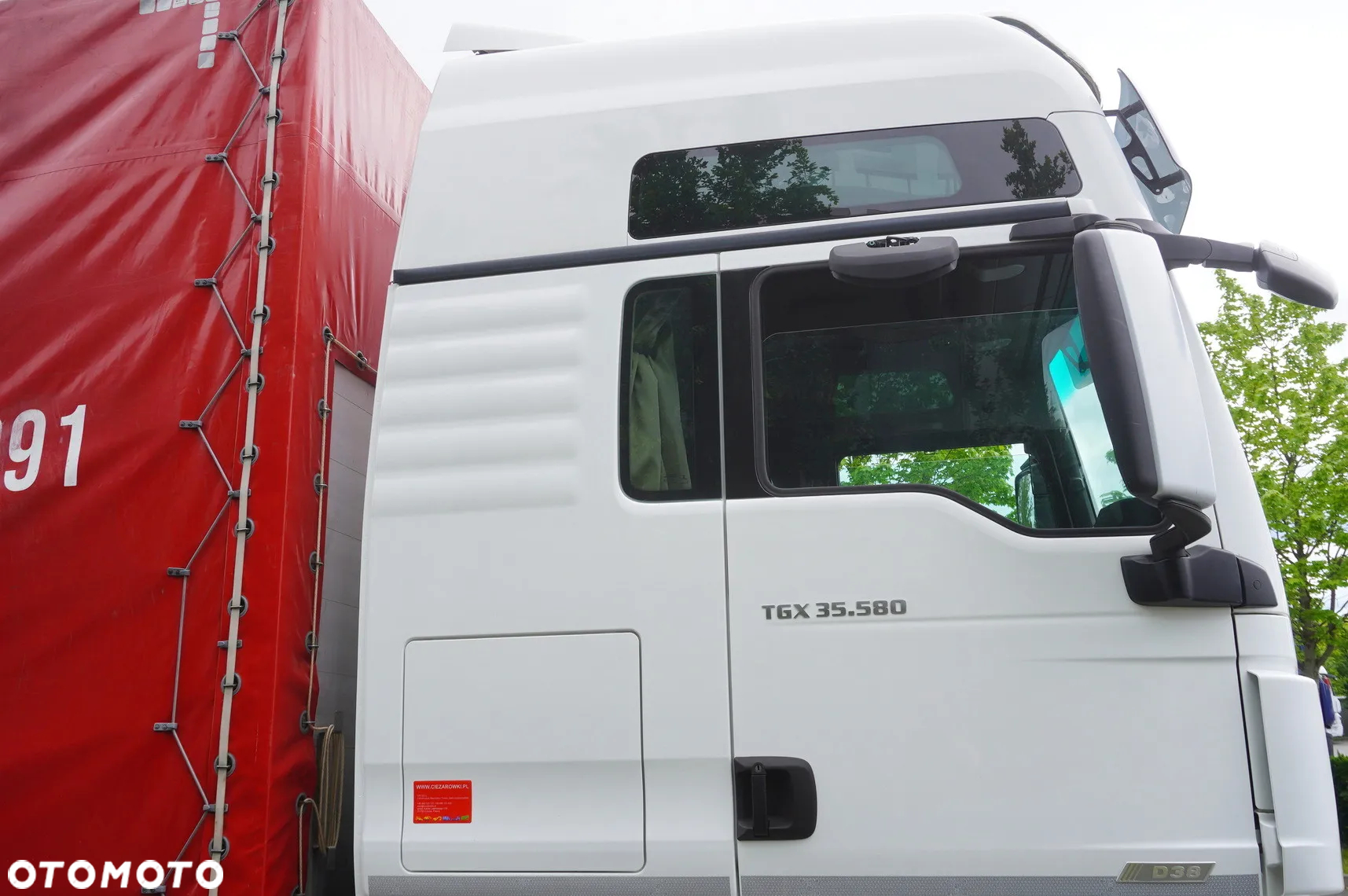 MAN TGX 35.580 E6 8×4/4 / Plandeka 23 EPAL / 4. oś skrętna - 10