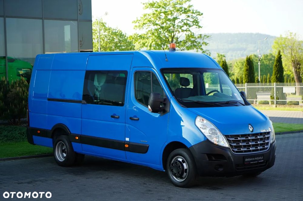 Renault MASTER / BLASZAK / FURGON / BRYGADÓWKA 7 MIEJSC  / SPROWADZONY - 2