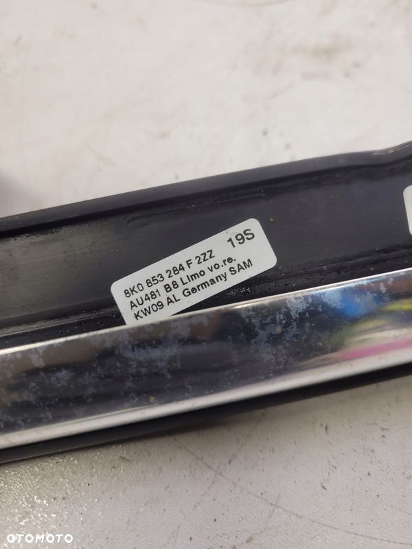 LISTWA CHROM DRZWI AUDI A4 B8 PP 8K0853284F - 6