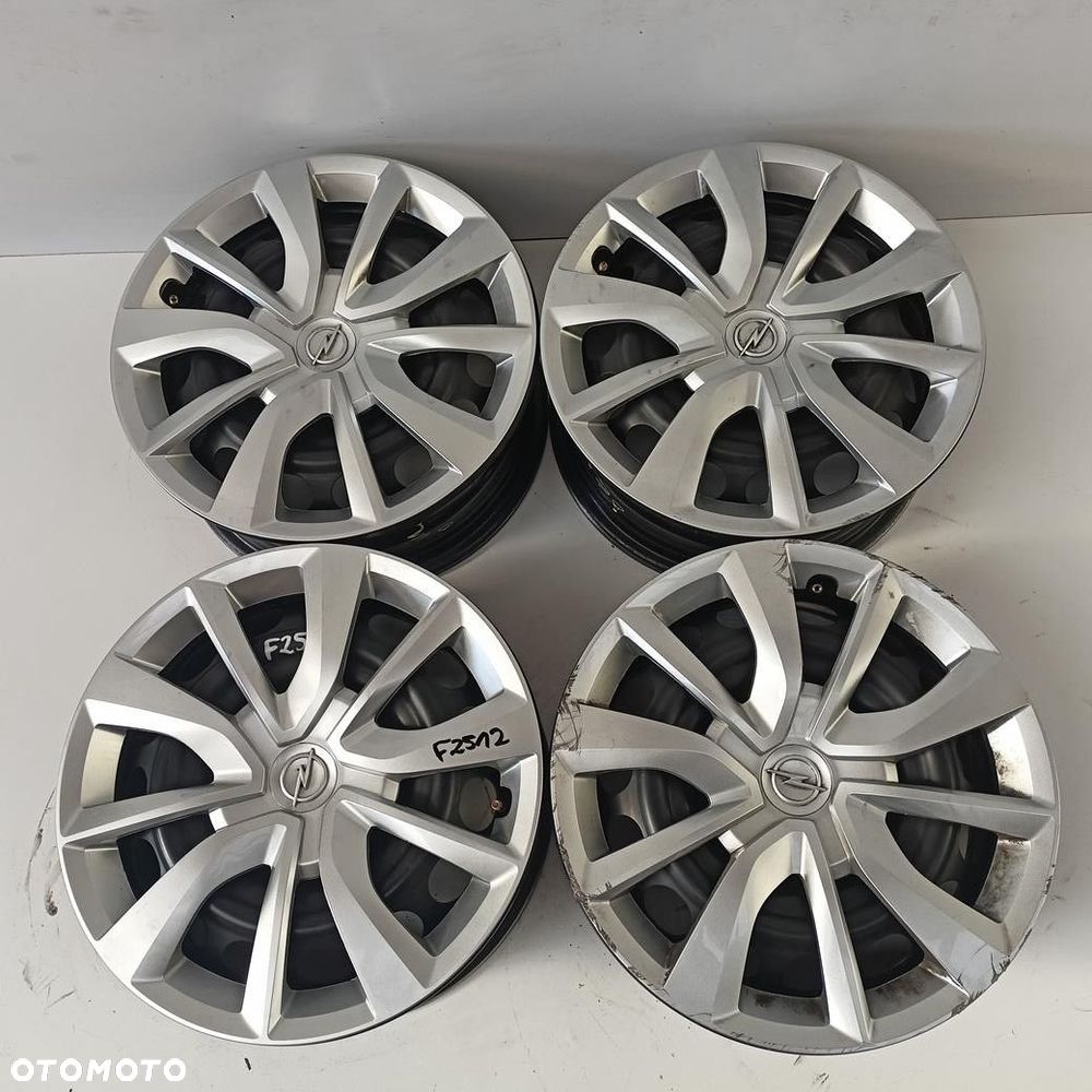 Felgi 4x108 15 Opel Corsa F + Kołpaki 4szt (F2512) - 1