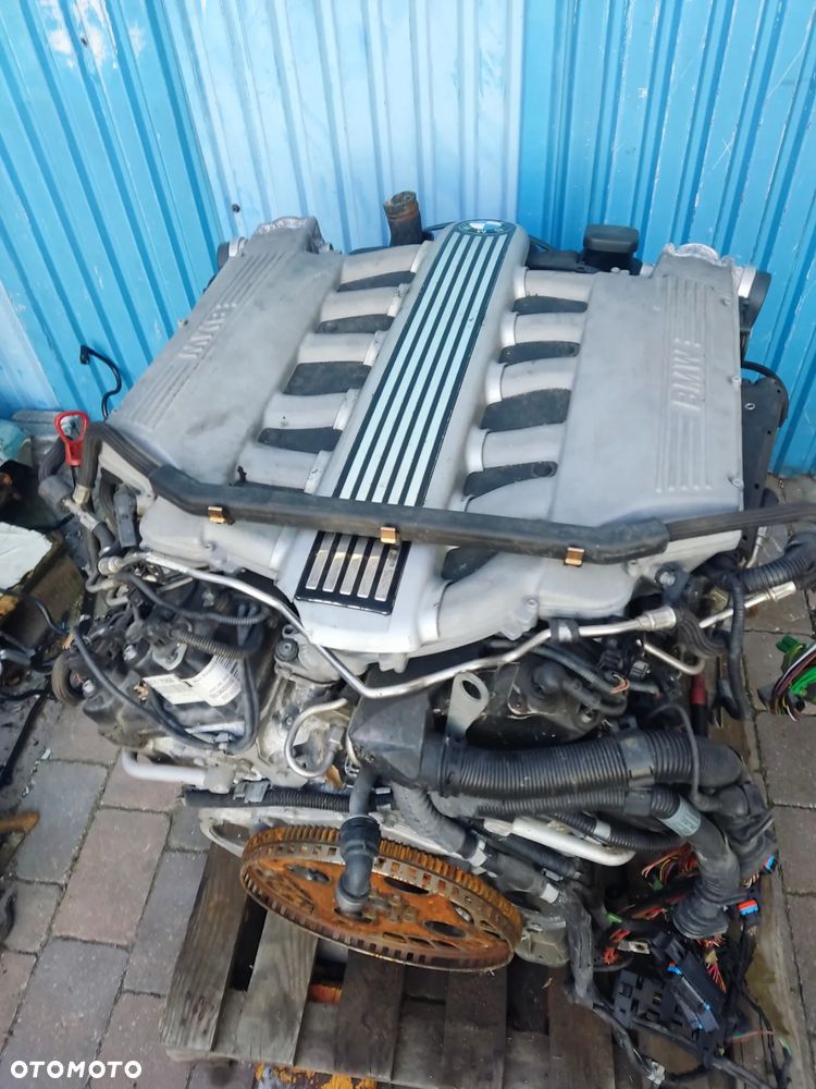 BMW N73 B60 E65 66  V12 kompletny silnik z komputer stacyjka kluczyk sterownik instalacja - 13