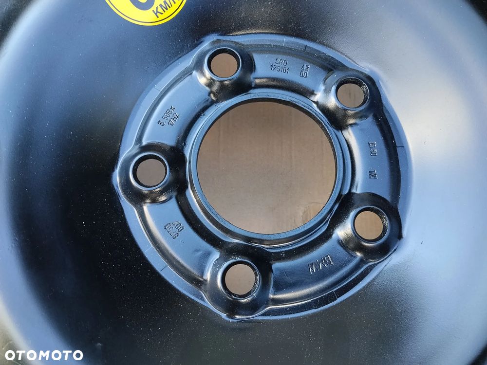 KOŁO DOJAZDOWE  Dojzadówka R17 BMW 3 (E90, E91)  BMW 5 E60 E61+ ZESTAW - 5