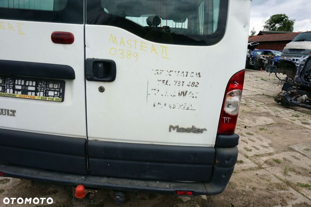 DRZWI TYLNE SKRZYDŁOWE PRAWE MASTER II LIFT O389  RENAULT 2003-2010 - 3