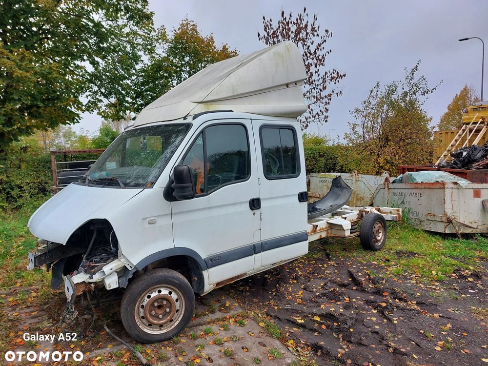 Maska RENAULT MASTER III 2,5D 07R. zderzaki,lampy,drzwi.... - 2